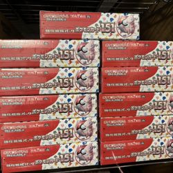 Pokemon Japanese 151 Booster Box