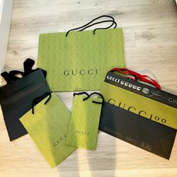 Gucci and Saint Laurent Bags