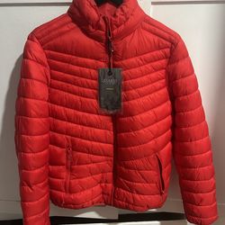 Red Puffer Jacket