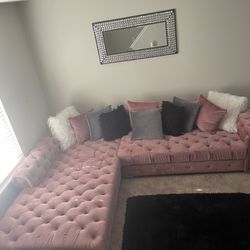 Light Pink Sectional