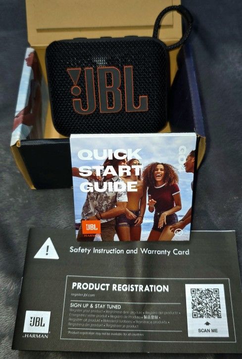JBL GO 4 PORTABLE Bluetooth Speaker