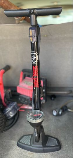 Floor pump. Tire pump. Ball pump