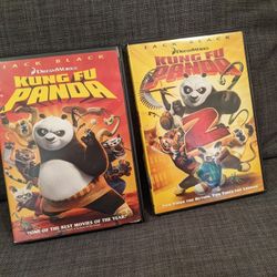 Kung Fu Panda 1 & 2 DVD Bundle! 