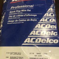 New AC Delco Spark Plug Wire Set 9726UU