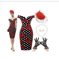 50s Dress Vintage Kit XL