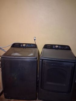 Samsung washer and dryer set