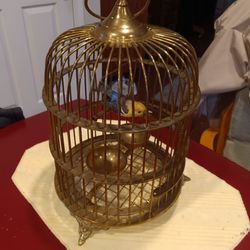 Decorative Brass Birdcage