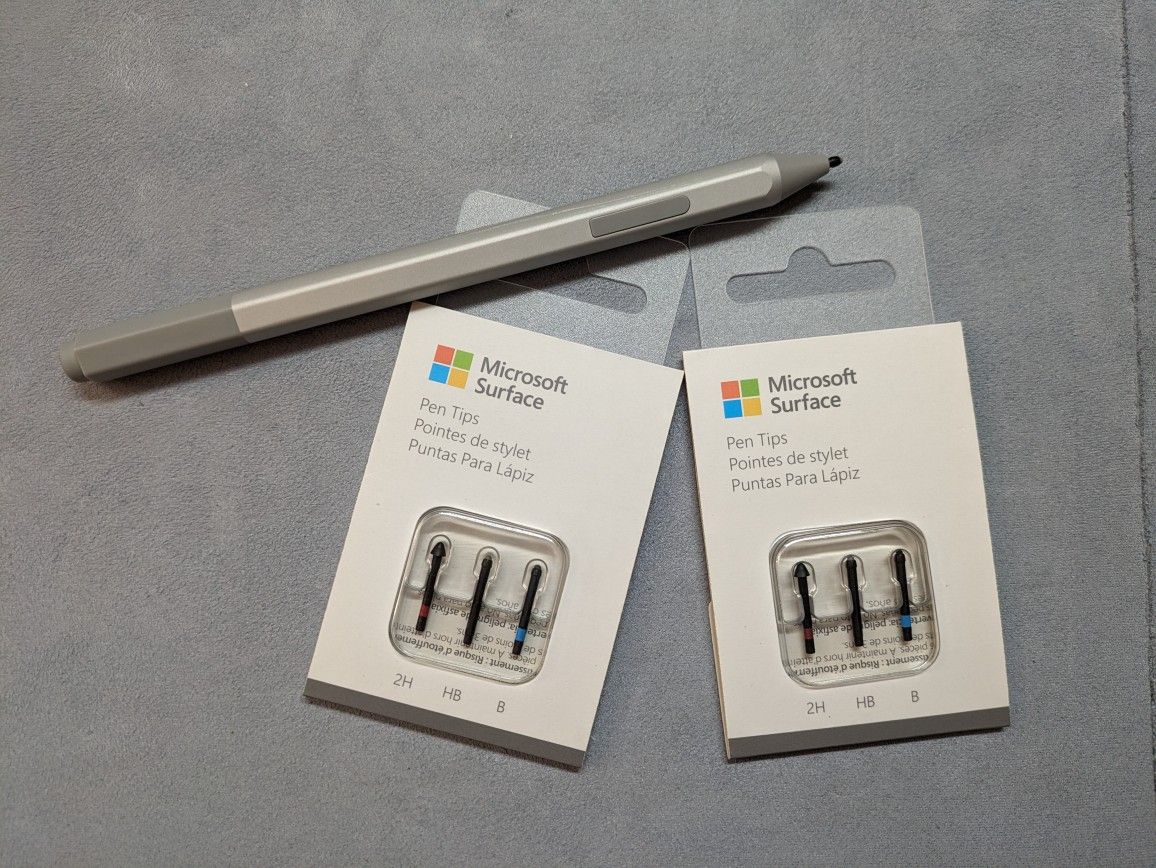 Microsoft Surface Pen Gen 2 W/ 2 Sets Of Tips