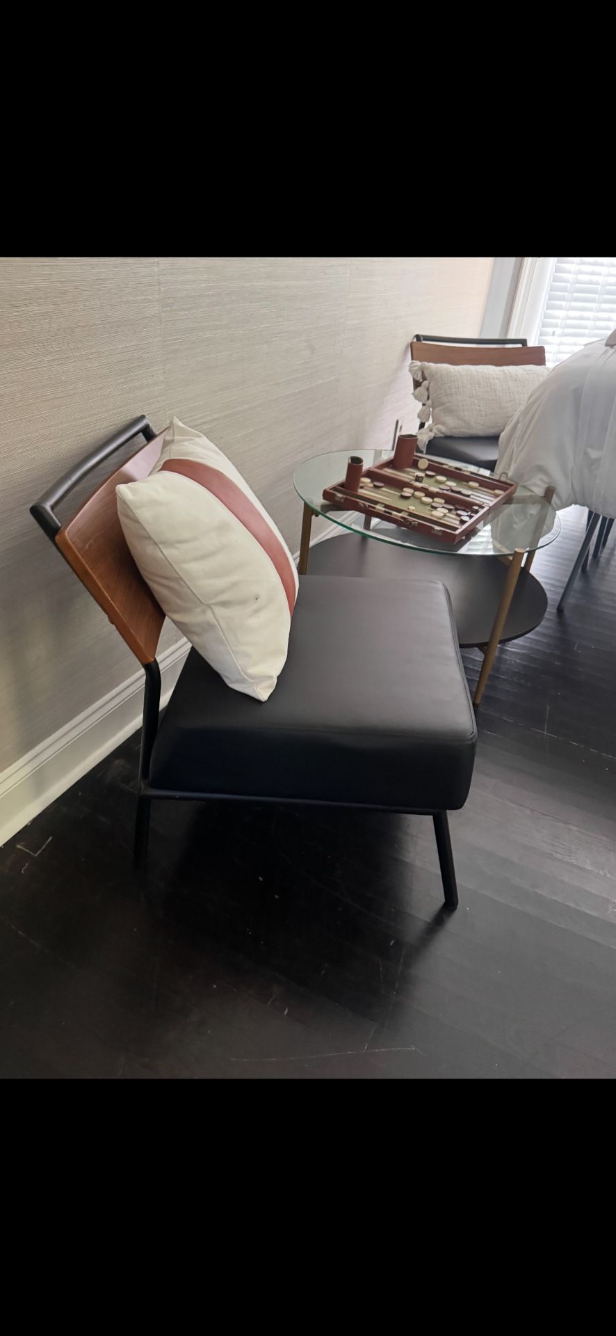 Pair of Mid-Century Modern Accent Chairs