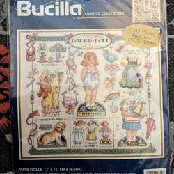 Bucilla Paper Dolls #42670 