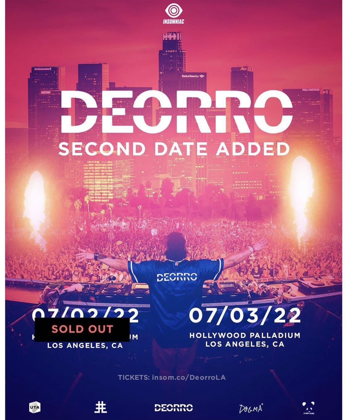 Deorro Ticket 7/2