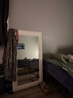 Vintage wide mirror