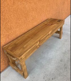 Rustic Entry Bench 