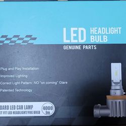 9006 LED Headlight Bulb. 