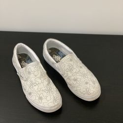 Hawaiian Flower Vans Size 11 Men 