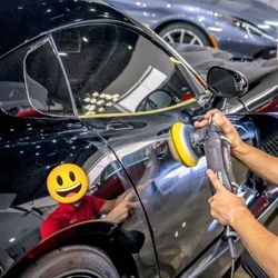 Clay Bar Wax + Professional Compounds + Machine polish + Color Sand Wet Sand