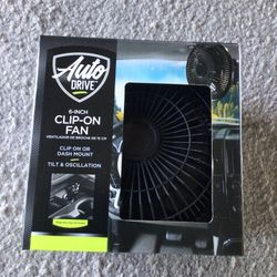 Car 12volt Clip On Fan $20