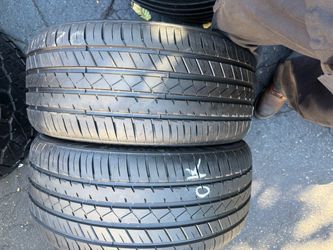 2 tires 255-40-20 lionhart 95% tread life $140 for 2 mounted and balanced