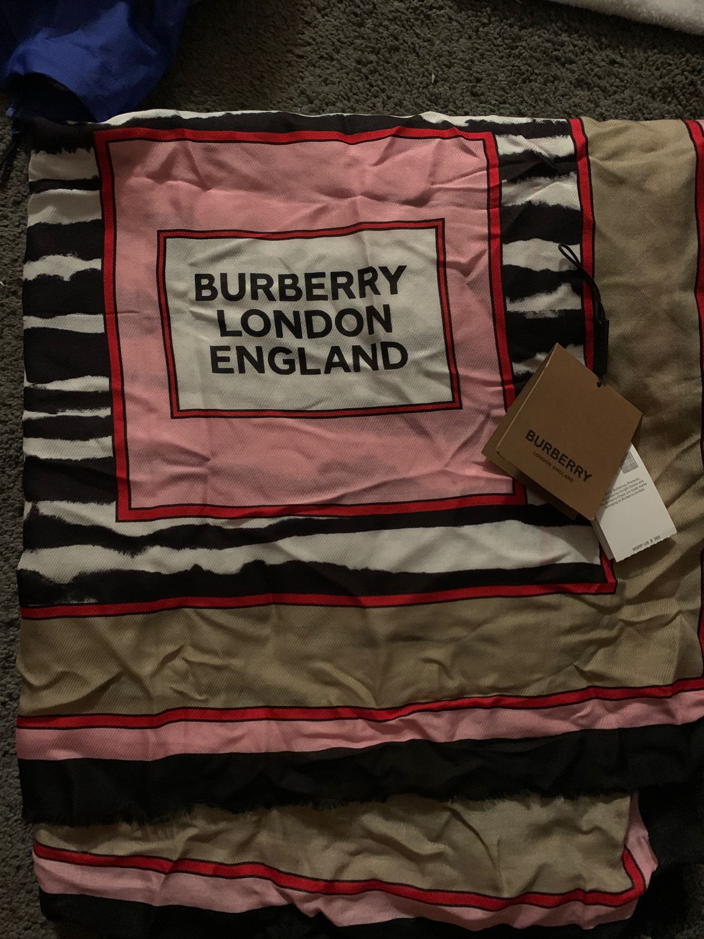 Burberry scarf