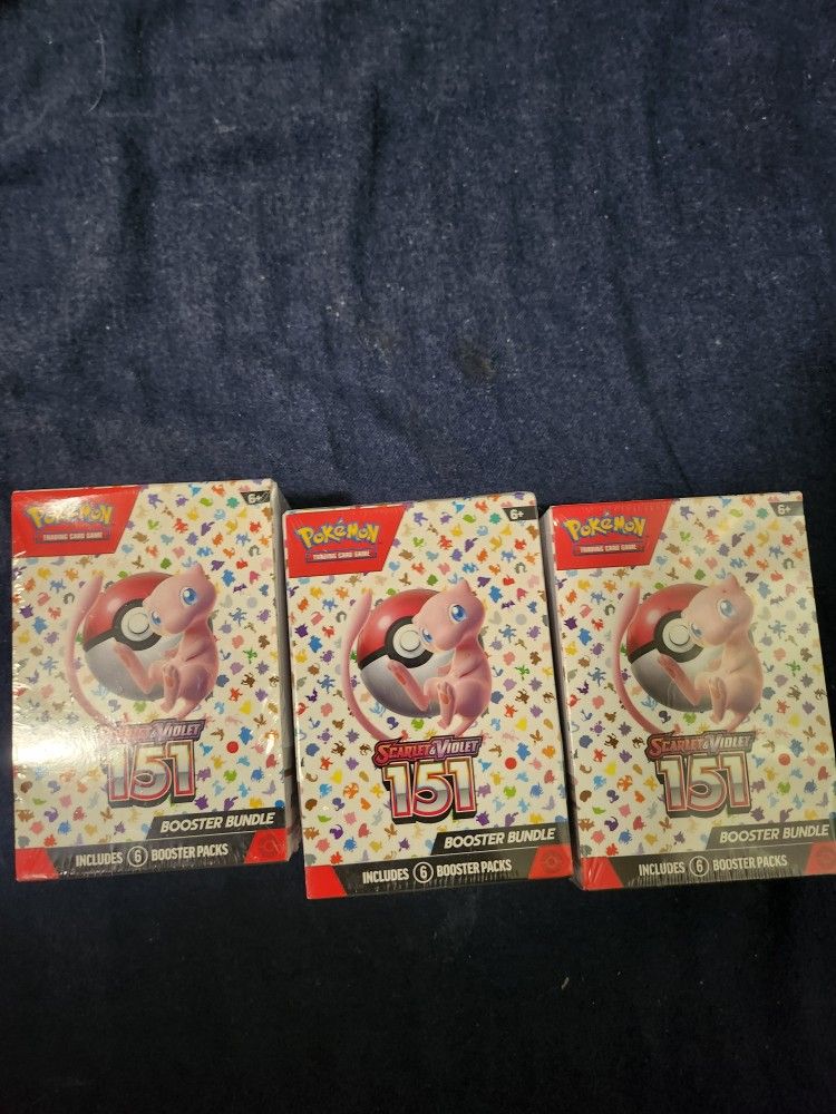 151 Booster Bundles