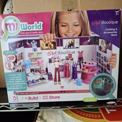 NEW MY WORLD BOUTIQUE PLAYSET 