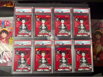 One Piece Magazine Luffy PSA 10