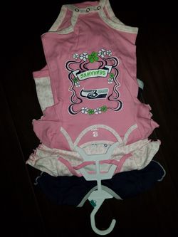 Seahawks onesie