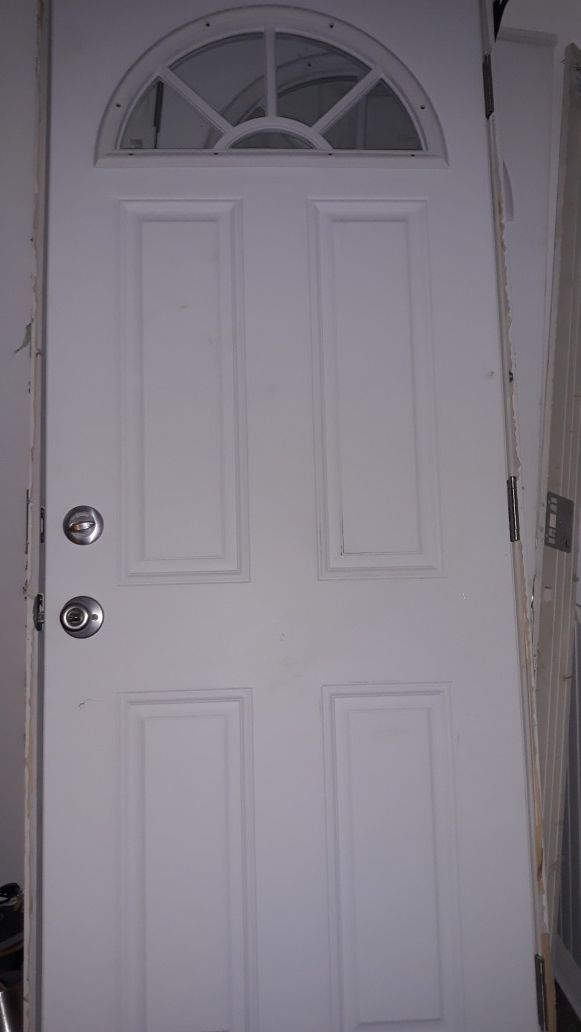 2 Fiberglass Doors