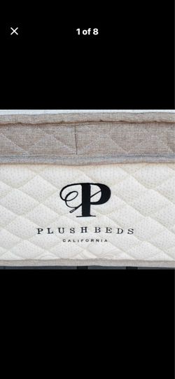 The Luxury Bliss Organic Hybrid Latex Mattress, King, Size Mattress, Like New, Perfect Condition