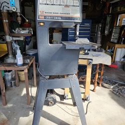 Craftsman Heavy Duty Band Saw 12"Band  And 80" Blade, In Good Working Condition 