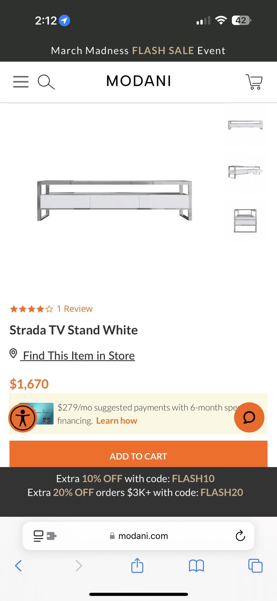 Modani TV Stand