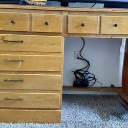 Desk With Storage
