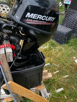 Mercury 4 stroke. 9.9 electric start