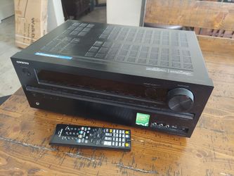 Onkyo TX-NR626 7.2 Channel AV 4K Receiver HDMI WiFi Bluetooth w/ Remote Bundle