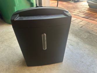 Paper shredder 6 sheet