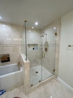 Shower door