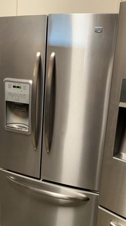 Maytag 3-Door counter-Depth Stainless Steel Refrigerator Fridge
