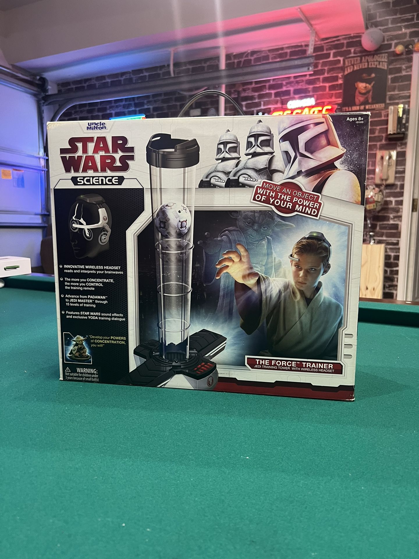 Star Wars Uncle Milton Science The Force Trainer NEW Open Box 2009