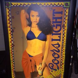 3 Lightup Beer Signs 