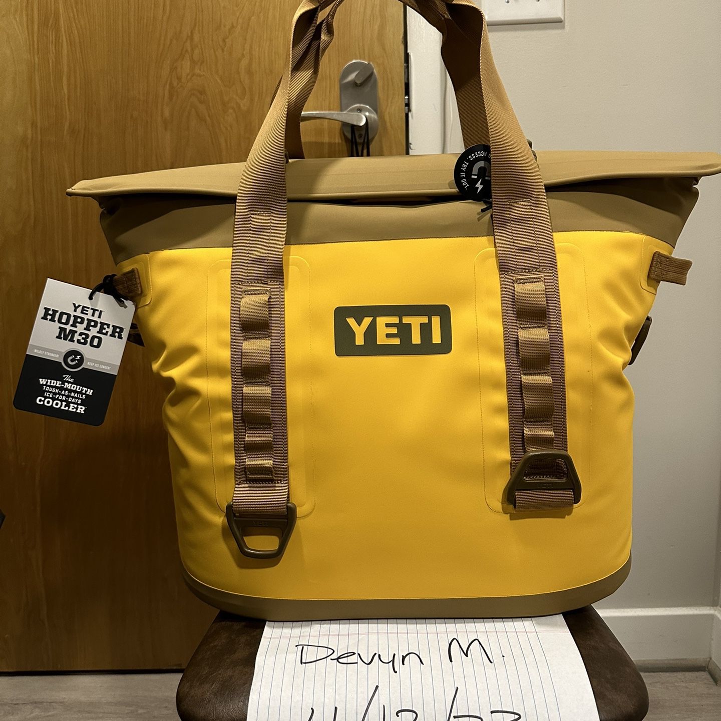 Yeti Hopper M30 2.0 Alpine Yellow for Sale in Richmond, VA - OfferUp