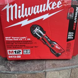 Milwaukee M12 Force Logic 2473-20 For Copper