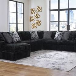 Premium Corduroy/Custom Sectional | Financing Available
