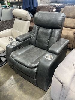 Leather power Recliner