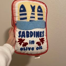Sardine Pillow Plush 