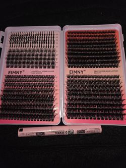 Lash clusters w/bond & seal