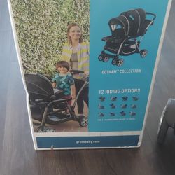 Graco Ready2Grow LX Stroller-Gotham Edition