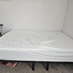 Queen BED With Platform - Very Clean 