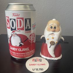 Funko Soda Vinyl Collectible Nightmare Before Christmas Sandy Claus