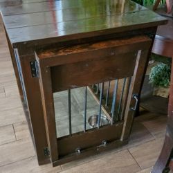 Wood & Wright Iron Dog Crate