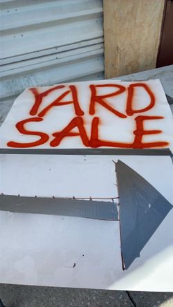 Yard sale today June 28 th. Maybe till 7